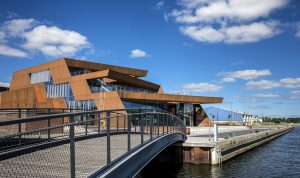 Lamelafskærmning til Flowfactory i Haderslev